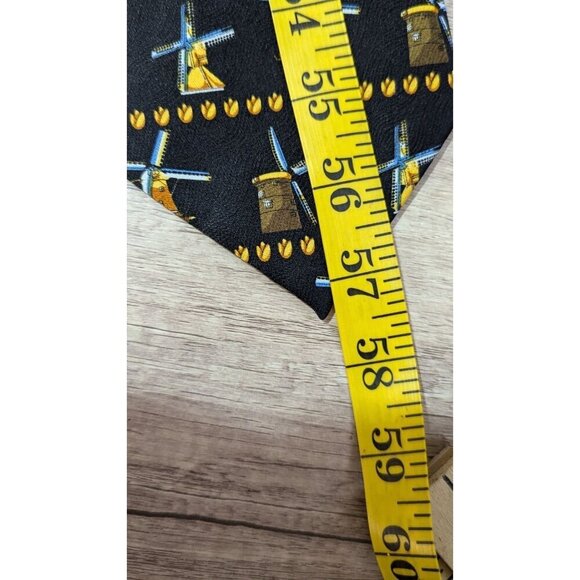 Tie Land Mens Silk Windmill Pattern Ties Set novelty - Picture 6 of 6